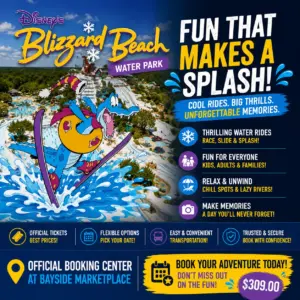 Disney’s Blizzard Beach Water Park: Official Booking Center at Bayside