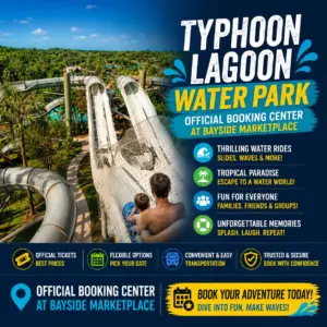 Disney’s Typhoon Lagoon Water Park: Official Booking Center at Bayside