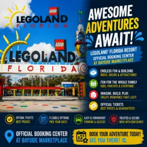 Legoland Florida Resort: Official Booking Center at Bayside Marketplace