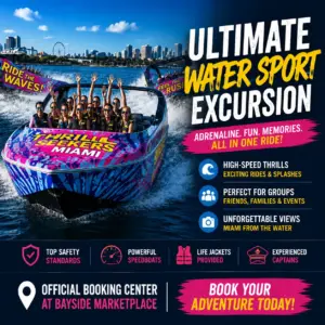 Ultimate Water Sport Excursion: Official Booking Center at Bayside Marketplace