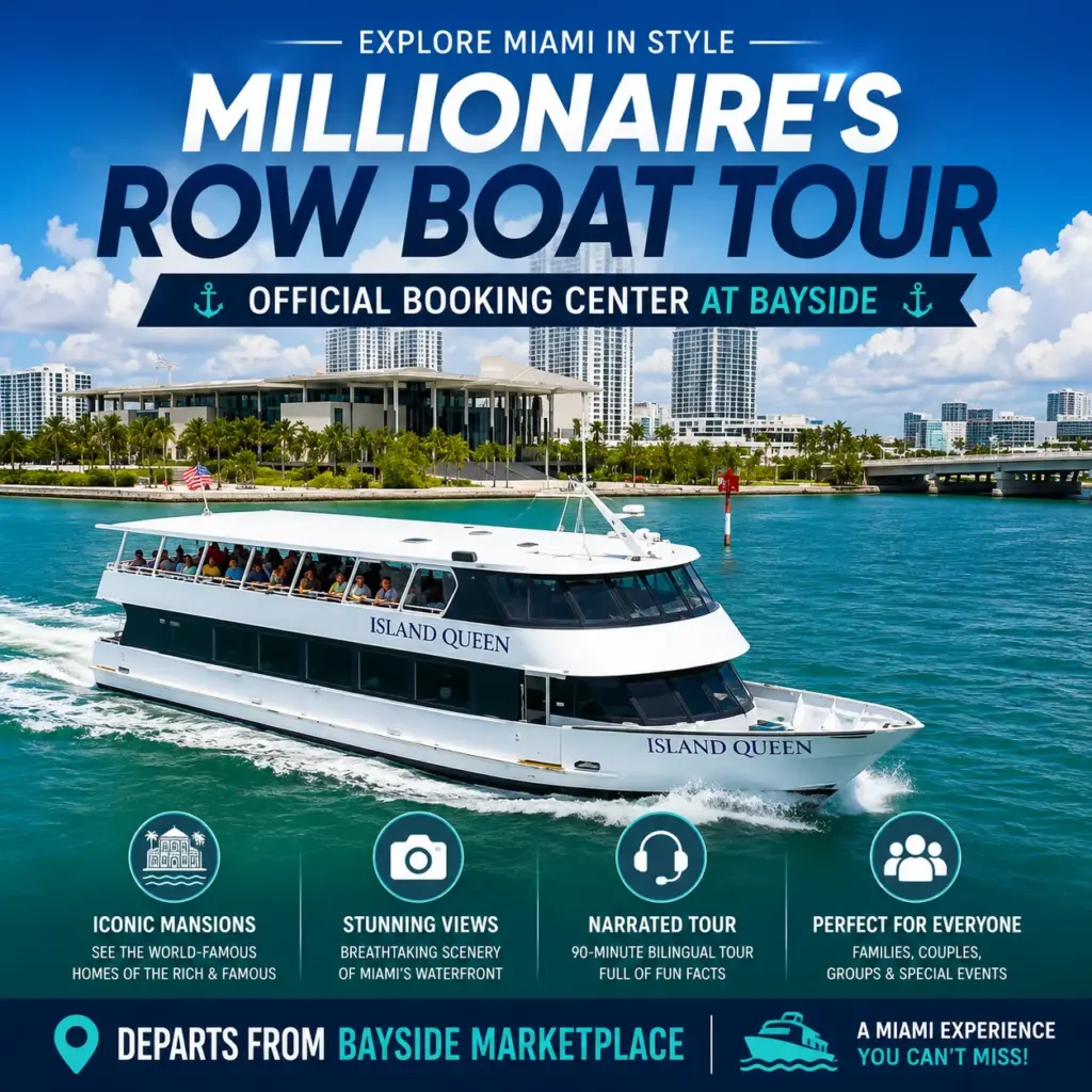 Millionaire’s Row Boat Tour: Official Booking Center at Bayside